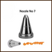 Noor Icing Nozzle No. 7 | Large 6-Star Tip for Deep Ruffled Borders, Rosettes &amp; Intricate Designs