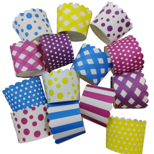 Grease-proof, oven-safe, and sturdy cupcake moulds - perfect for muffins, tarts, pies & more!