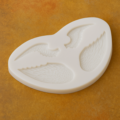 Phoenix wing-shaped decorations effortlessly with Esslly’s premium Silicone Fondant Mould.