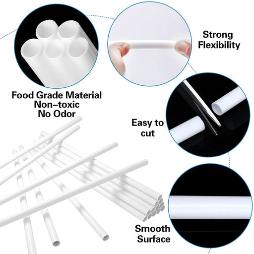 Esslly’s 32 cm Plastic Dowel Rods.