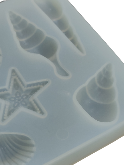 Sea-Themed Silicone Fondant Mould