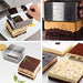 Applications of square cake rings