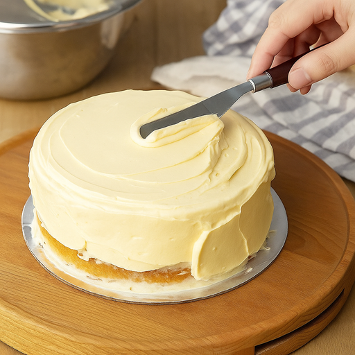 Create stunning cake art with Esslly’s Set of 5 Palette Knives