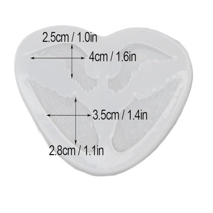 Phoenix Wings Silicone Fondant Mould