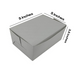 Esslly 320 GSM white pastry boxes (Pack of 50) with a sleek finish.