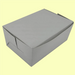 Esslly 320 GSM white pastry boxes (Pack of 50) with a sleek finish.