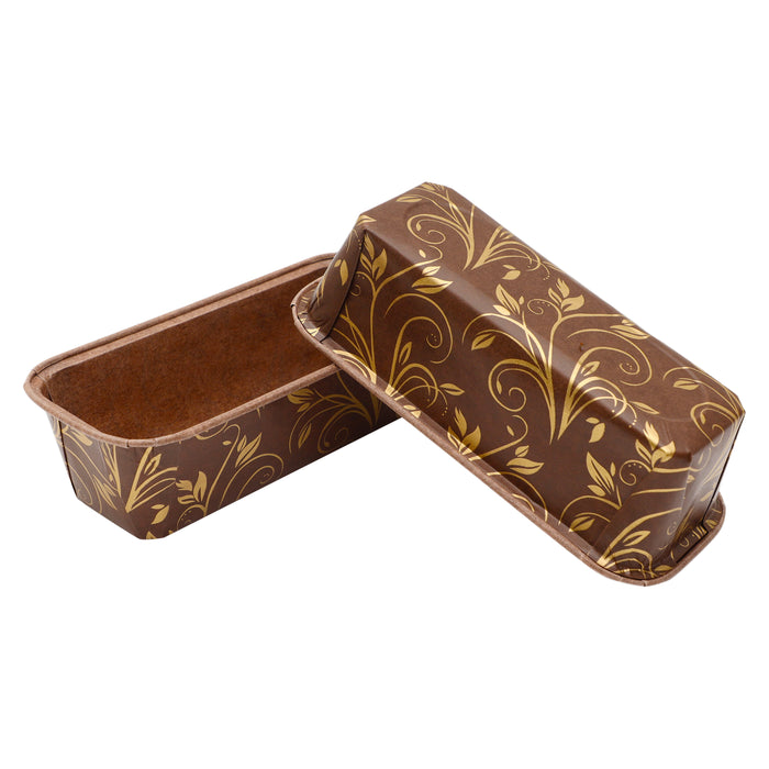 Brown Rectangular Paper Moulds | 250g
