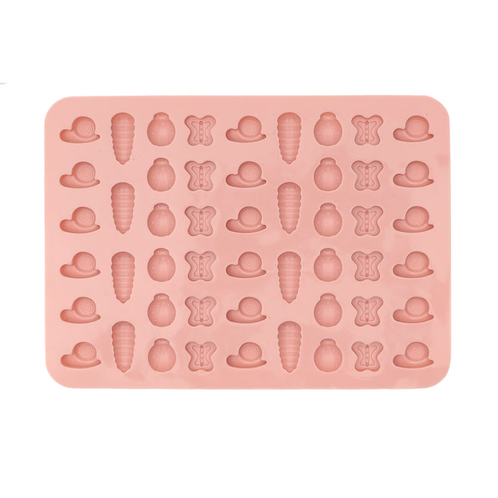 Silicone Jelly Mould | 54 Cavity | Insect Theme