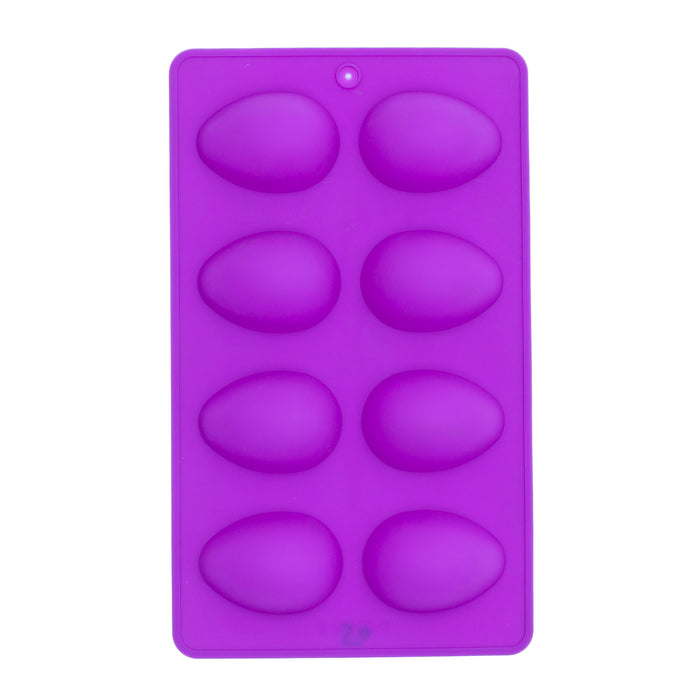 8 Cavity Silicone Jelly Candy Mould | Oval Moulds