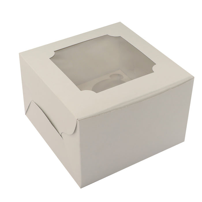 Premium White Cupcake Boxes