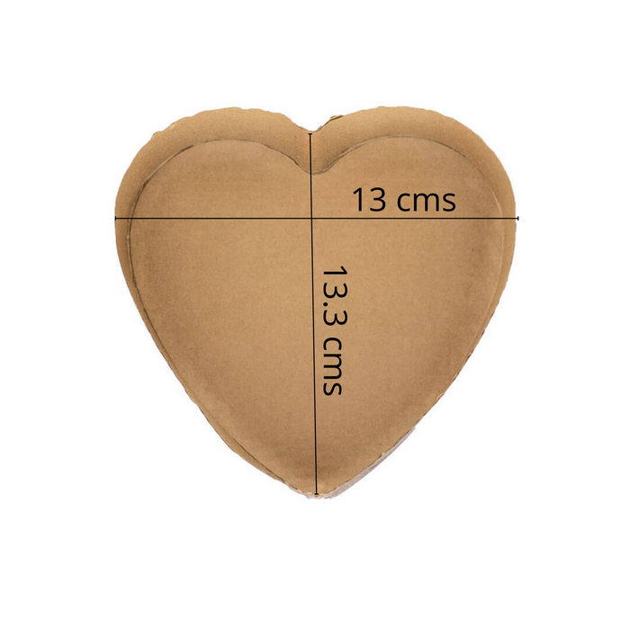 Heart Paper Baking Mould | 100g bake