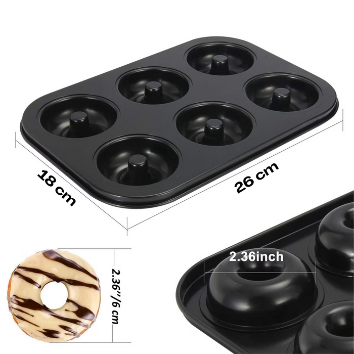 Non-Stick Donut Tray | For 6 Donuts