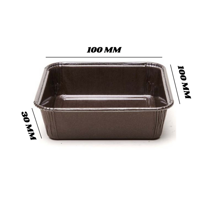 100 x 100 x 30 Brownie Tray