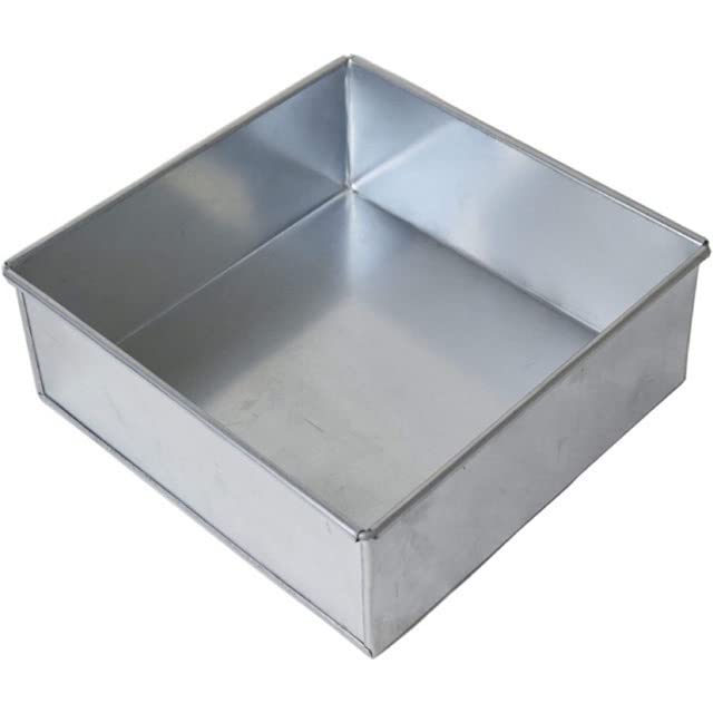 Silver Aluminium Cake Pot yuh at