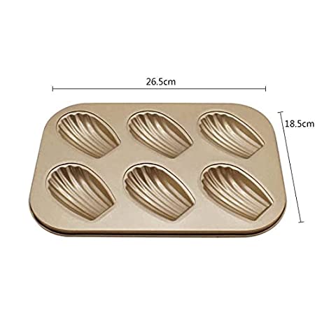 Madeleine Mould | 6 Cavity