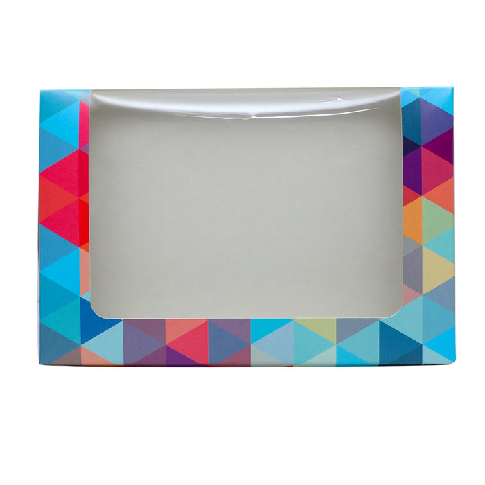 Brownie Box | Polygon Design | Pack of 25