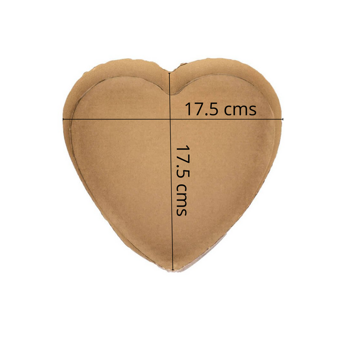 Heart Paper Baking Mould | 500g bake