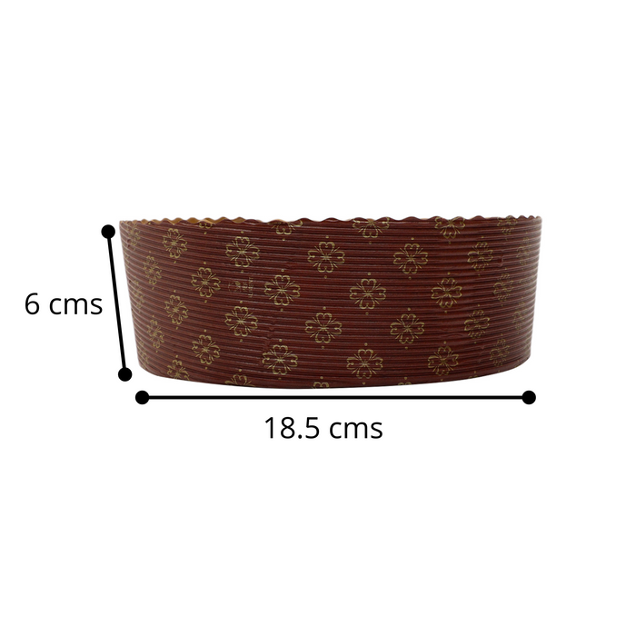 Brown Paper Cake Mould | 150g to 1kg