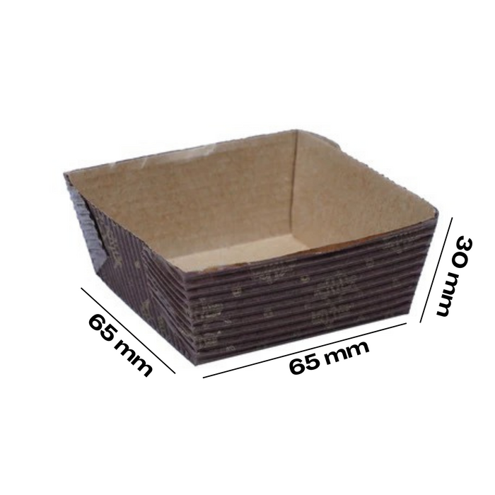 Corrugated Paper Brownie Baking Tray