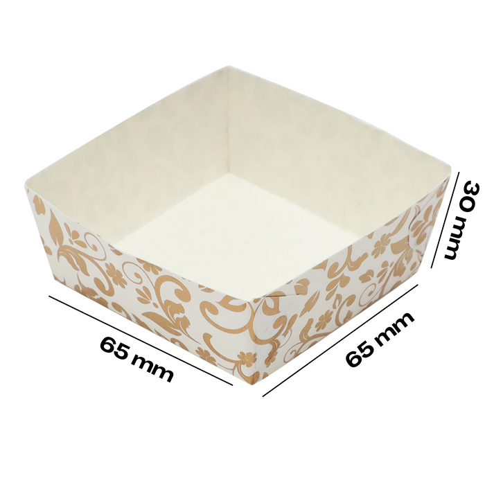 Paper Brownie Baking Moulds | 50-100 Grams