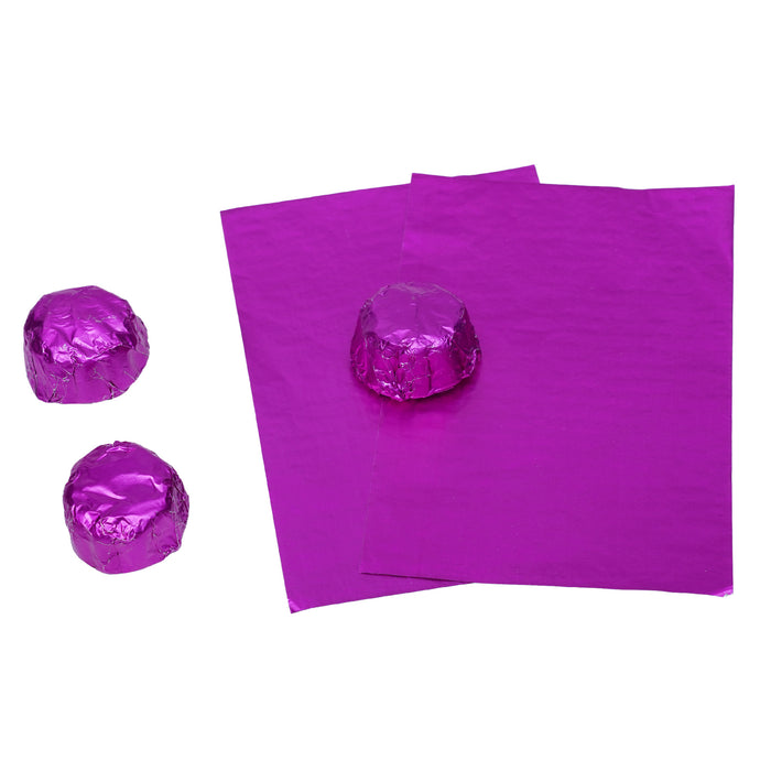 Aluminium Chocolate Wrapping Foil | 3.25 x 3.25 inches | Pack of 200