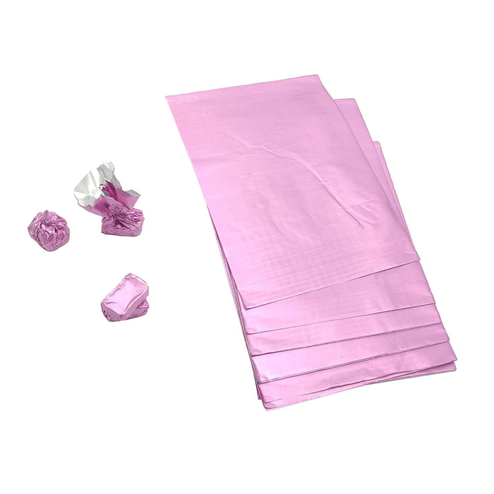 Embossed Aluminium Chocolate Wrapping Foil | 7 x 10 Inches | 12 microns