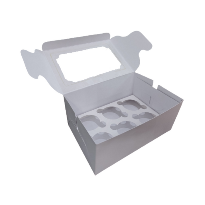 Premium White Cupcake Boxes