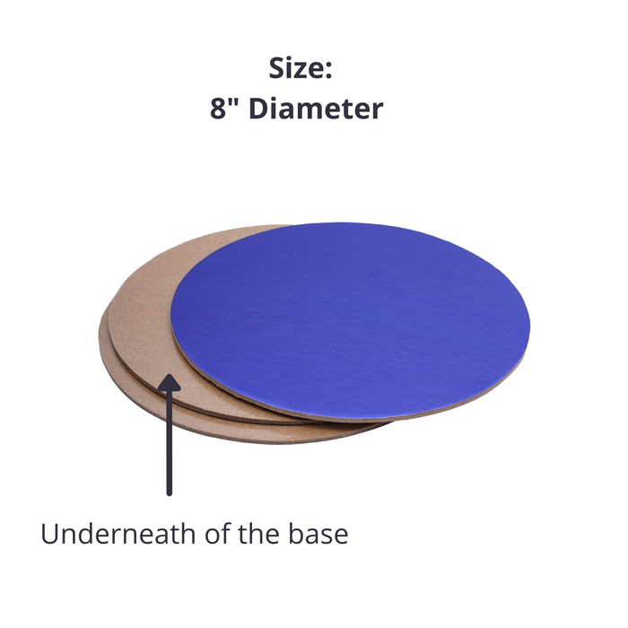 Premium Round Cake Base | 8 & 10 Inch | Pack of 25