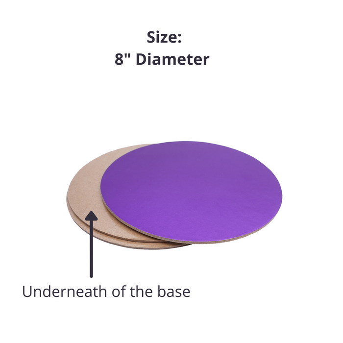 Premium Round Cake Base | 8 & 10 Inch | Pack of 25