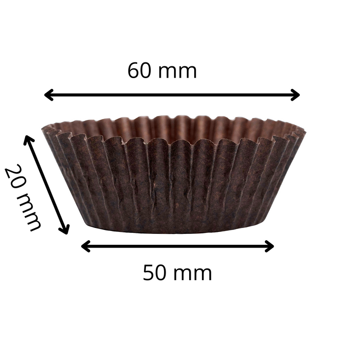 Pack of 800-1000 Cupcake Liner | Cake Cup | Brown