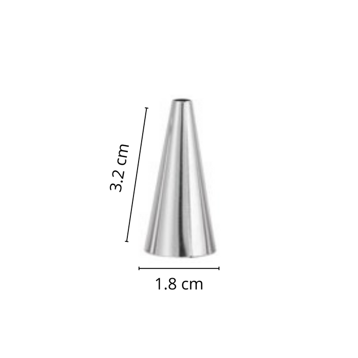 Esslly Set of 26 Steel Nozzles | 1.8 x 3.2 cm