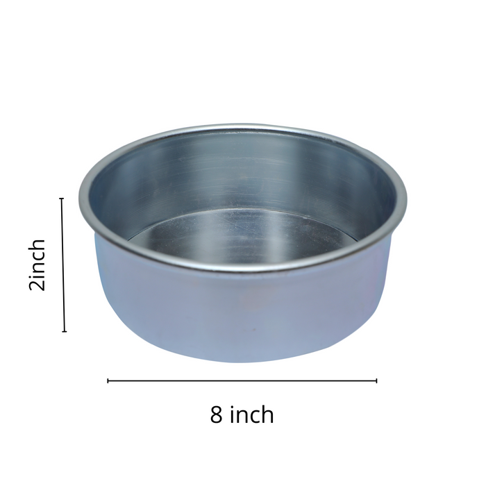 Loose Bottom Aluminium Round Cake Tin