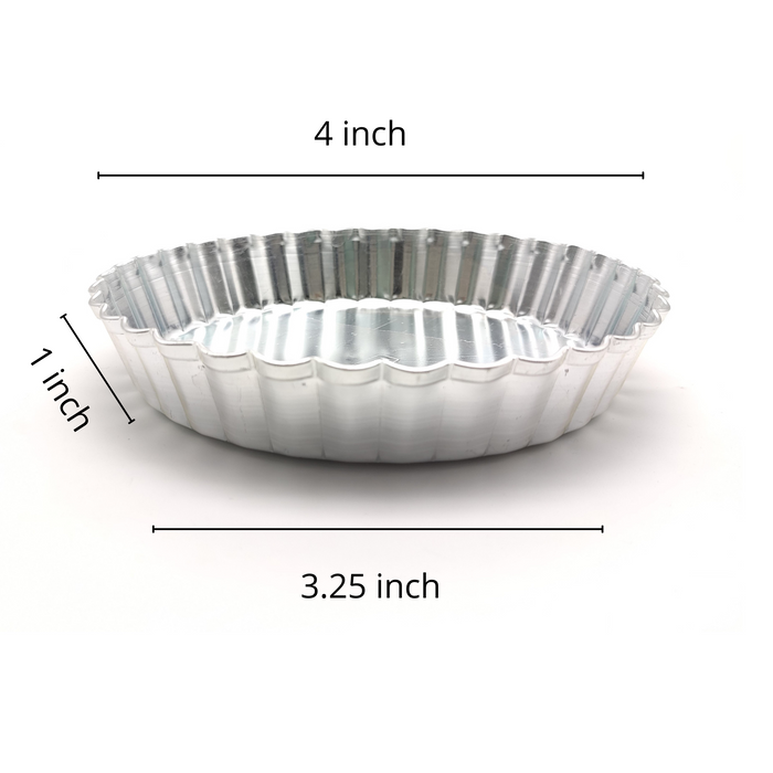 Heavy-Duty Aluminium Tart Moulds