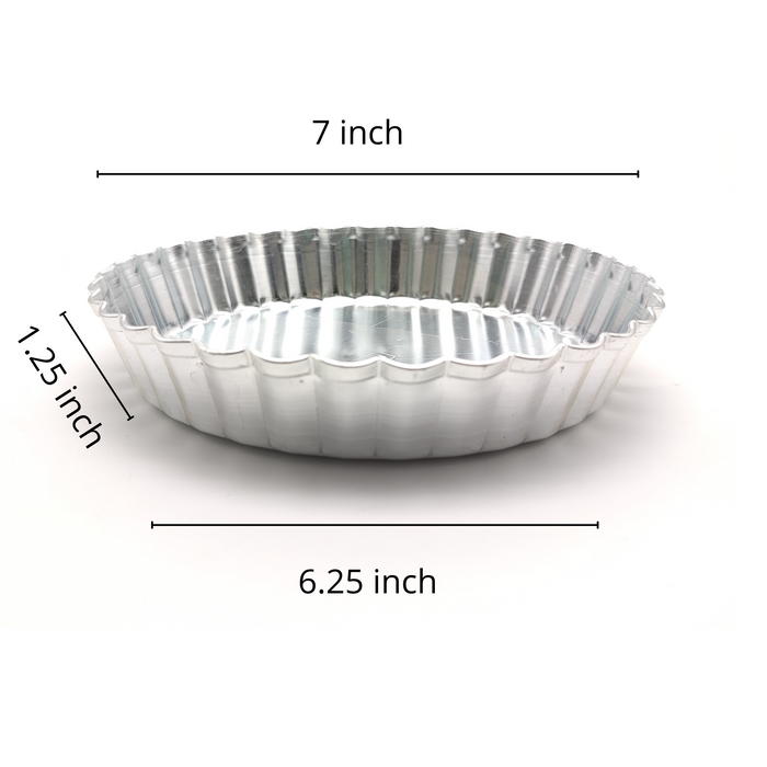 Heavy-Duty Aluminium Tart Moulds