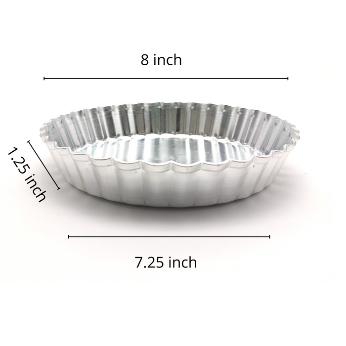 Heavy-Duty Aluminium Tart Moulds