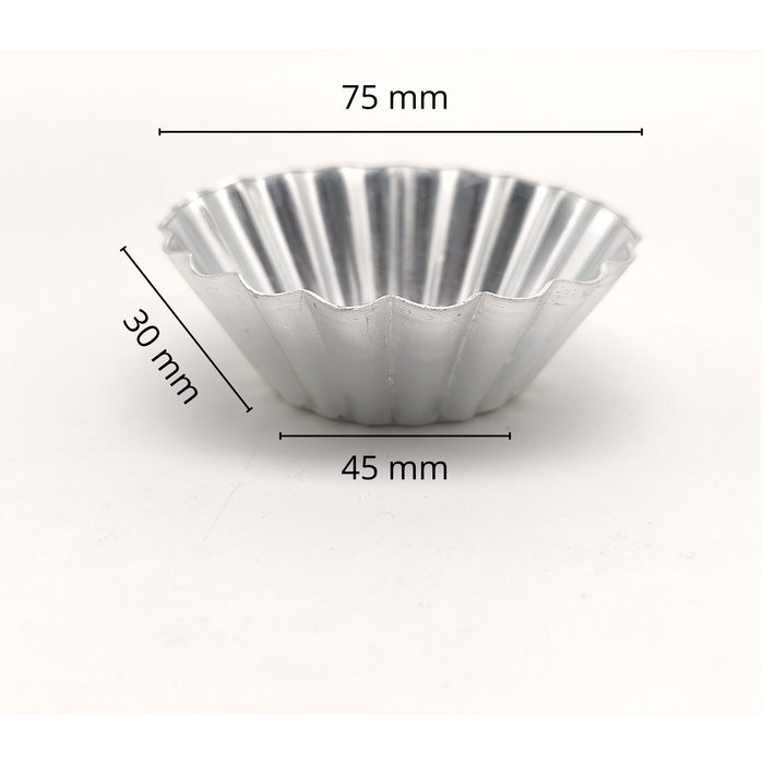 Aluminium Mini Tart Moulds