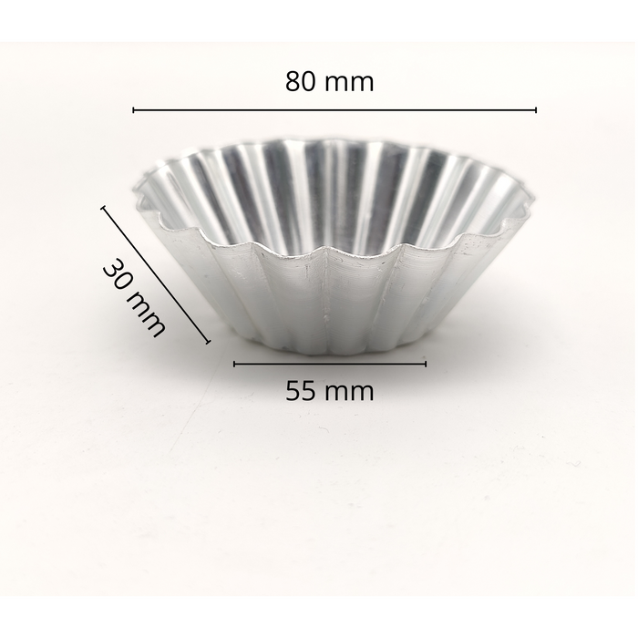 Aluminium Mini Tart Moulds