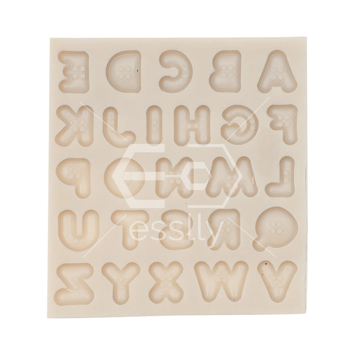Silicone Fondant Mould | Cake Decoration Mould - Alphabets