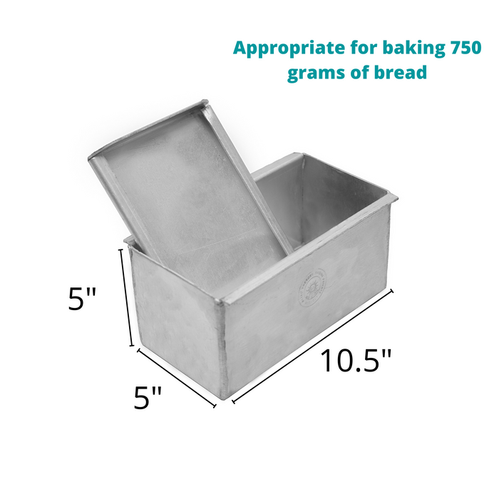 Aluminium Bread Mould with Lid Cover