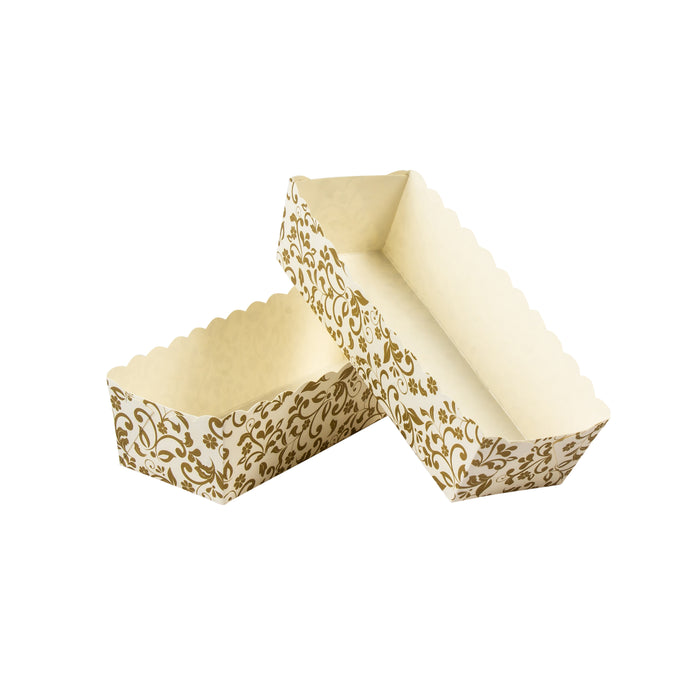 200 x 65 x 48 mm - Rectangular Paper Loaf Mould | For 300 grams bake