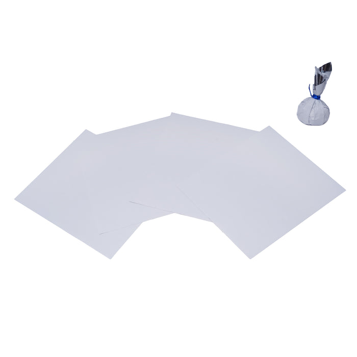 Esslly Matte Chocolate Wrappers – Pack of 250, 12.5x10.5 cm