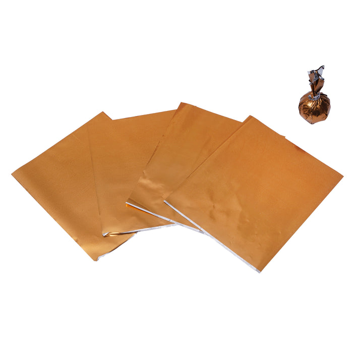 Esslly Matte Chocolate Wrappers – Pack of 250, 12.5x10.5 cm