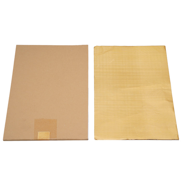 Embossed Aluminium Chocolate Wrapping Foil | 7 x 10 Inches | 12 microns