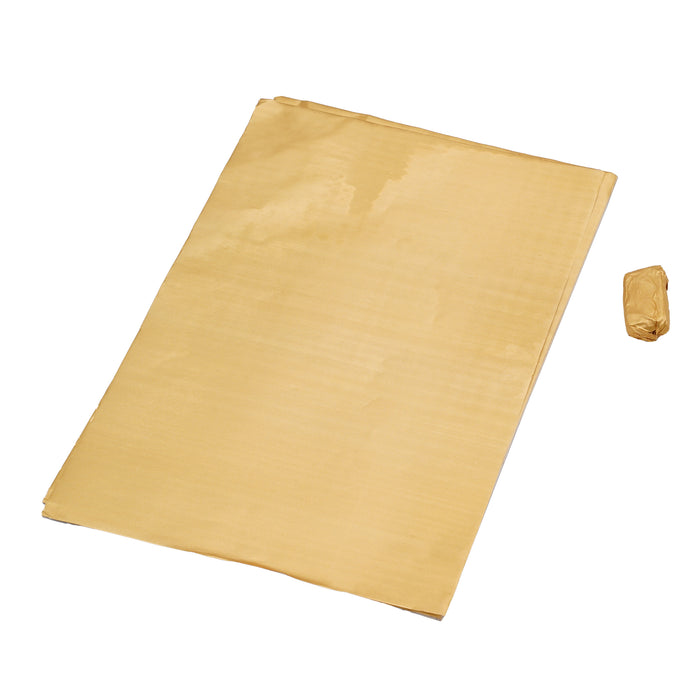 Embossed Aluminium Chocolate Wrapping Foil | 7 x 10 Inches | 12 microns