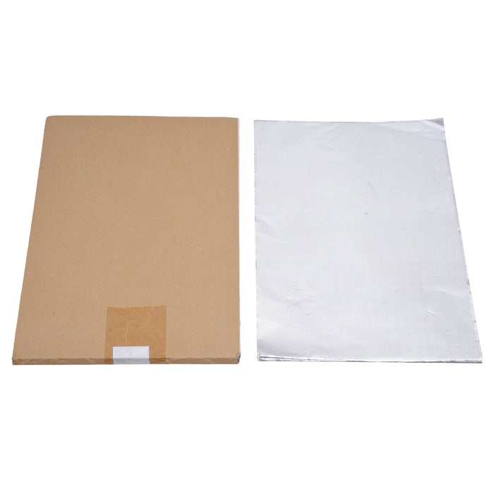 Embossed Aluminium Chocolate Wrapping Foil | 7 x 10 Inches | 12 microns