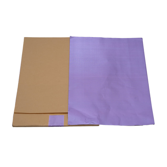 Embossed Aluminium Chocolate Wrapping Foil | 7 x 10 Inches | 12 microns