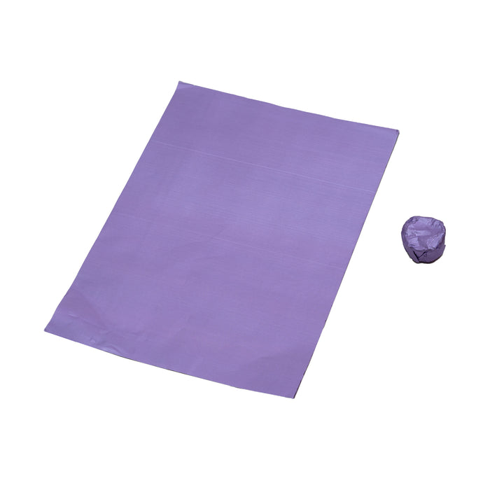 Embossed Aluminium Chocolate Wrapping Foil | 7 x 10 Inches | 12 microns