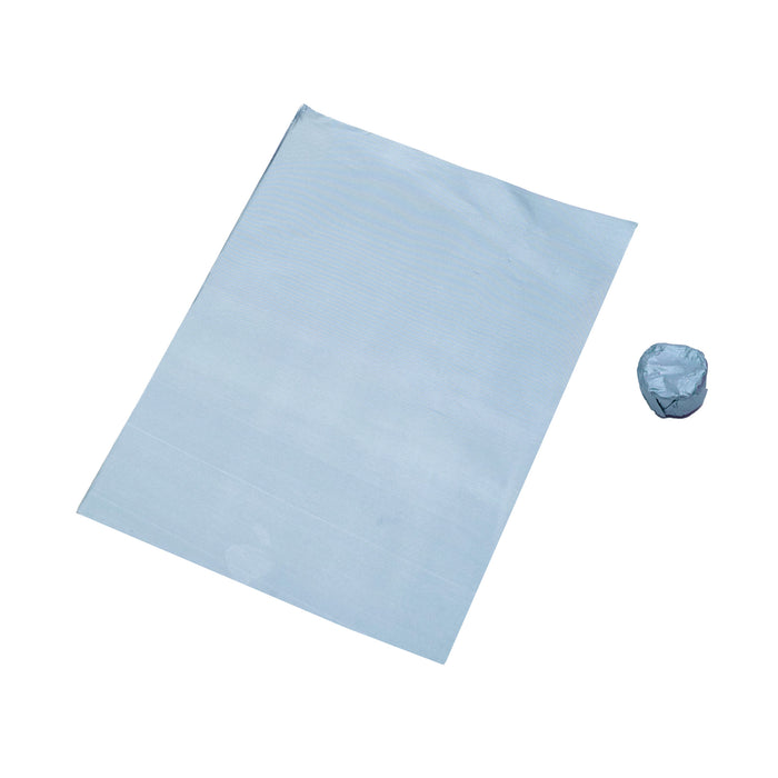 Embossed Aluminium Chocolate Wrapping Foil | 7 x 10 Inches | 12 microns