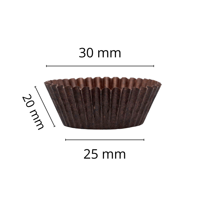 Pack of 800-1000 Cupcake Liner | Cake Cup | Brown