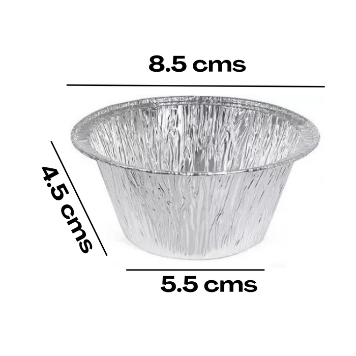 Aluminium Muffin Cup | Pack of 100